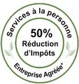 50 % de réduction d'impôts
