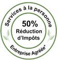 50 % de réduction d'impôts